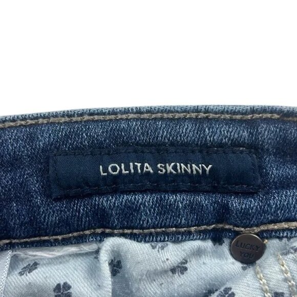 Lucky Brand Jeans Lolita Skinny Mid Rise Women's Size 28 - Picture 8 of 9